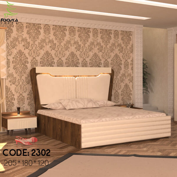 تخت خواب دونفره مدل تیمیس