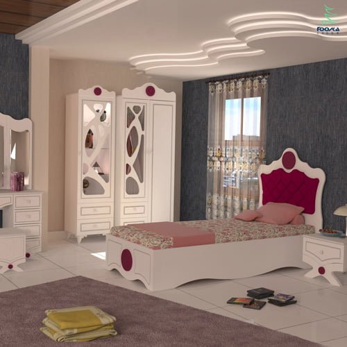 در اتاق خواب نوجوان استفاده از وسایل چند منظوره و مینیمال فضای بیشتری به وجود می آورد.