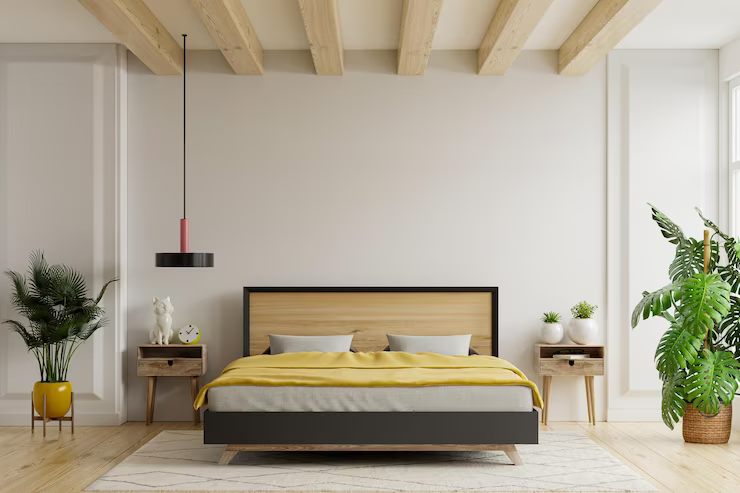 طراحی اتاق خواب به صورت ساده