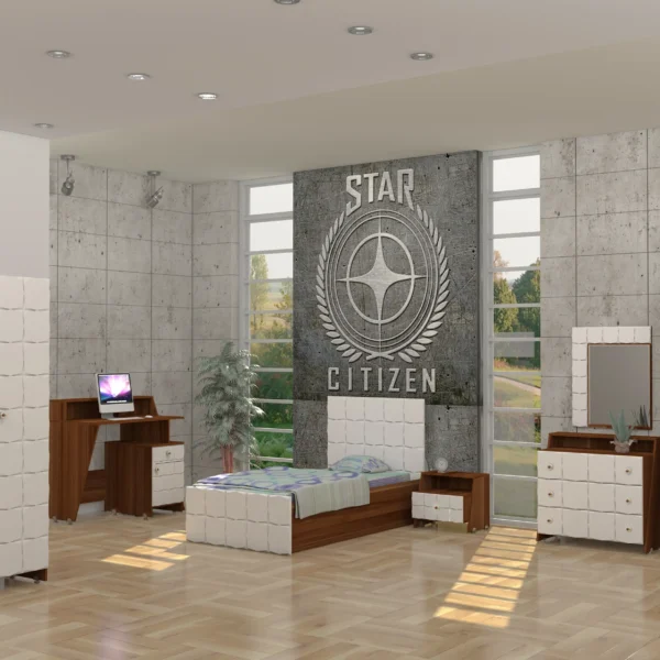 سرویس خواب نوجوان و جوان مدل استار